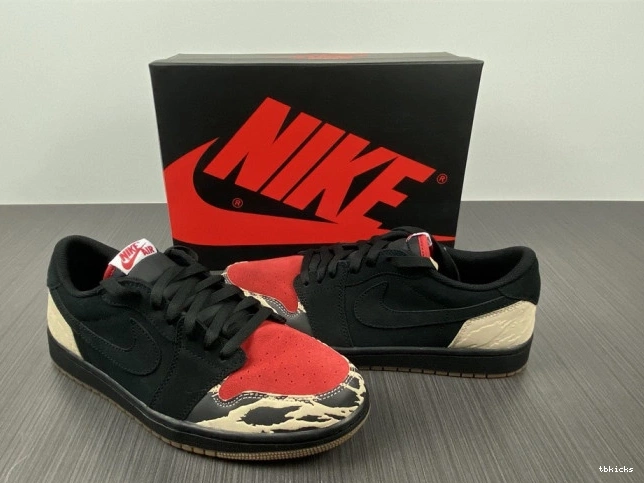 Rep TBK DN3400-001 SoleFly Low x Carnivore Air Jordan 1 0718